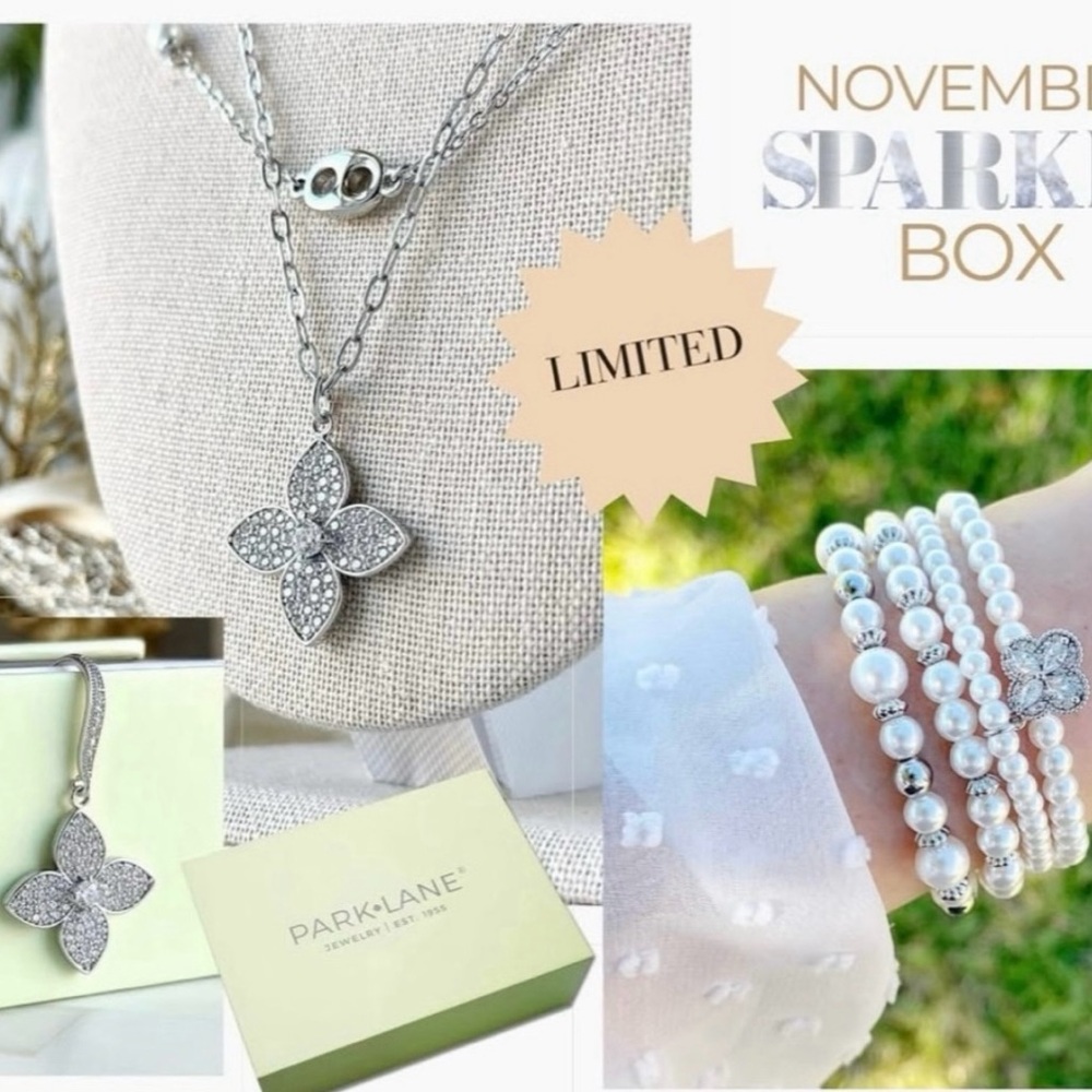 Park Lane “Vera” Earrings! November 2025 Sparkle Box Subscription!! BNIB!! - Picture 2 of 15